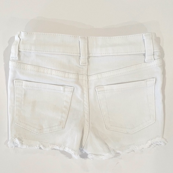 Cat & Jack 2T white denim shorts - Picture 6 of 7